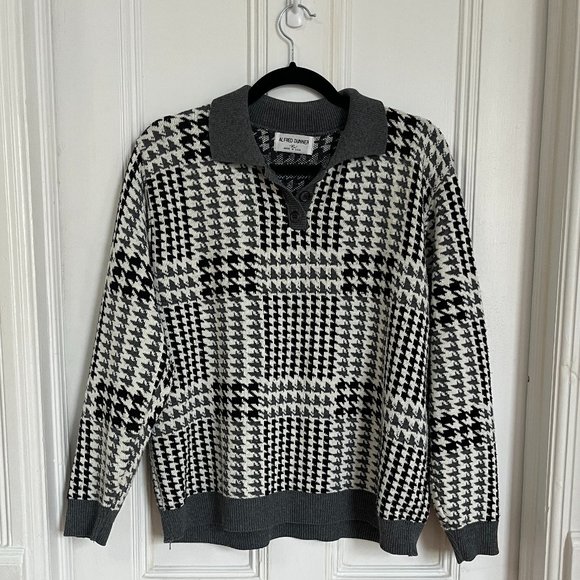 Vintage houndstooth sweater - Picture 1 of 3